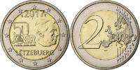Luxembourg 2 Euro Henri I Volunteer Army, Bi-Metallic -