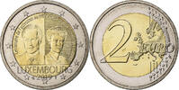 Luxembourg 2 Euro Henri I Grand Duchess Charlotte, Bi-Metallic -
