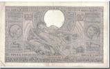 100 Francs-20 Belgas 1939 Belgien Geldschein, 1939-03-23, KM:107, SS+ SS+