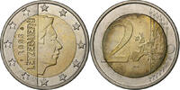 Luxembourg 2 Euro Vantaa, Bi-Metallic -