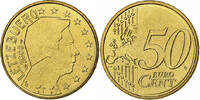 Luxembourg 50 Euro Cent Paris, Nordic gold -