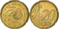 Spain 20 Euro Cent Madrid, Nordic gold -