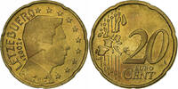 Luxembourg 20 Euro Cent Utrecht, Nordic gold -