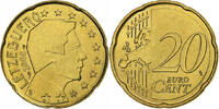 Luxembourg 20 Euro Cent Paris, Nordic gold -