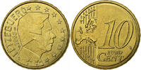 Luxembourg 10 Euro Cent Paris, Nordic gold -