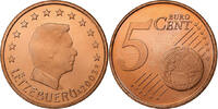 Luxembourg 5 Euro Cent Utrecht, Copper Plated Steel -