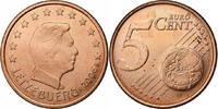 Luxembourg 5 Euro Cent Vantaa, Copper Plated Steel -