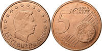 Luxembourg 5 Euro Cent Paris, Copper Plated Steel -