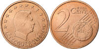 Luxembourg 2 Euro Cent Paris, Copper Plated Steel -