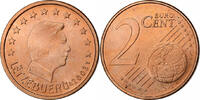 Luxembourg 2 Euro Cent Utrecht, Copper Plated Steel -