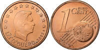 Luxembourg Euro Cent Utrecht, Copper Plated Steel -