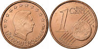 Luxembourg Euro Cent Paris, Copper Plated Steel -