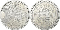France 10 Euro Semeuse, Silver, Gadoury:EU337, KM:1580 -