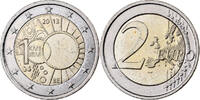 Belgium 2 Euro Brussels, Bi-Metallic -