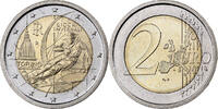 Italy 2 Euro Rome, Bi-Metallic -