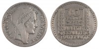 France 10 Francs Coin, Turin, Beaumont le Roger -