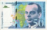 France 50 Francs St Exupéry, U022828357 -