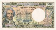 New Caledonia 5000 Francs NOUMÉA -