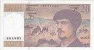 France 20 Francs Debussy, Q.053 884989 -