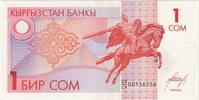Kyrgyzstan 1 Som KYRGYZSTAN -