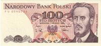 Poland 100 Zlotych 1988-12-01 -