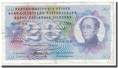 Switzerland 20 Franken Banknote, 1970-01-05, KM:46r -