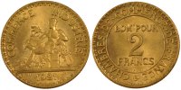 France 2 Francs Coin, Chambre de commerce, Paris -