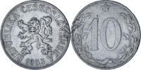 Czechoslovakia 10 Haleru Coin, Aluminum, KM:38 -