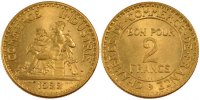 France 2 Francs Coin, Chambre de commerce, Paris -