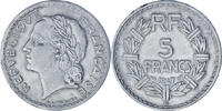 France 5 Francs Lavrillier, Beaumont - Le Roger, Aluminum -