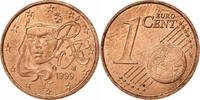 France Euro Cent Paris, BE, Copper Plated Steel, KM:1282 -