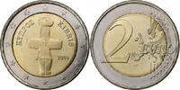 Cyprus 2 Euro Bi-Metallic, KM:85 -