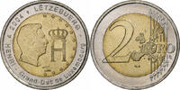 Luxembourg 2 Euro Grand Duc de Luxembourg, Bi-Metallic -
