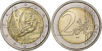 Italy 2 Euro Torino, Rome, Bi-Metallic, KM:246 -