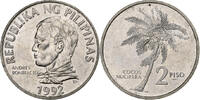 Philippines 2 Piso Stainless Steel, KM:258 -