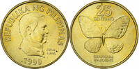 Philippines 25 Sentimos Brass, KM:241.1 -