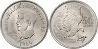 Philippines 50 Sentimos Copper-nickel, KM:242.1 -