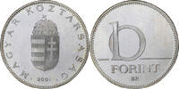 Hungary 10 Forint Budapest, Copper-nickel, KM:695 -