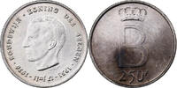 Belgium 250 Francs, 250 Frank Brussels, Silver, KM:158.1 -
