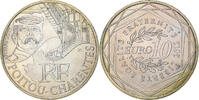 France 10 Euro Paris, Silver, KM:1883 -