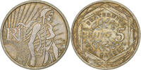 France 5 Euro Semeuse, Silver, KM:1534 -
