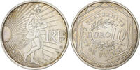 France 10 Euro Semeuse, Paris, Silver, KM:1580 -