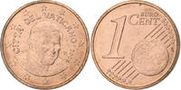 VATICAN CITY Euro Cent Benedict XVI, Rome, Copper Plated Steel -