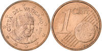 VATICAN CITY Euro Cent Benedict XVI, Rome, Copper Plated Steel -
