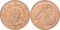 VATICAN CITY 2 Euro Cent Benedict XVI, Rome, Copper Plated Steel -