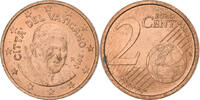 VATICAN CITY 2 Euro Cent Benedict XVI, Rome, Copper Plated Steel -