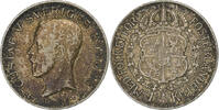 Sweden Krona Gustaf V, Silver, KM:786.2 -