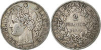 France 2 Francs Cérès, Paris, Silver, Le Franc:F.265 -
