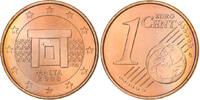 Malta Euro Cent Paris, Copper Plated Steel, KM:125 -