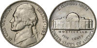 United States 5 Cents Jefferson Nickel, U.S. Mint, Copper-nickel -